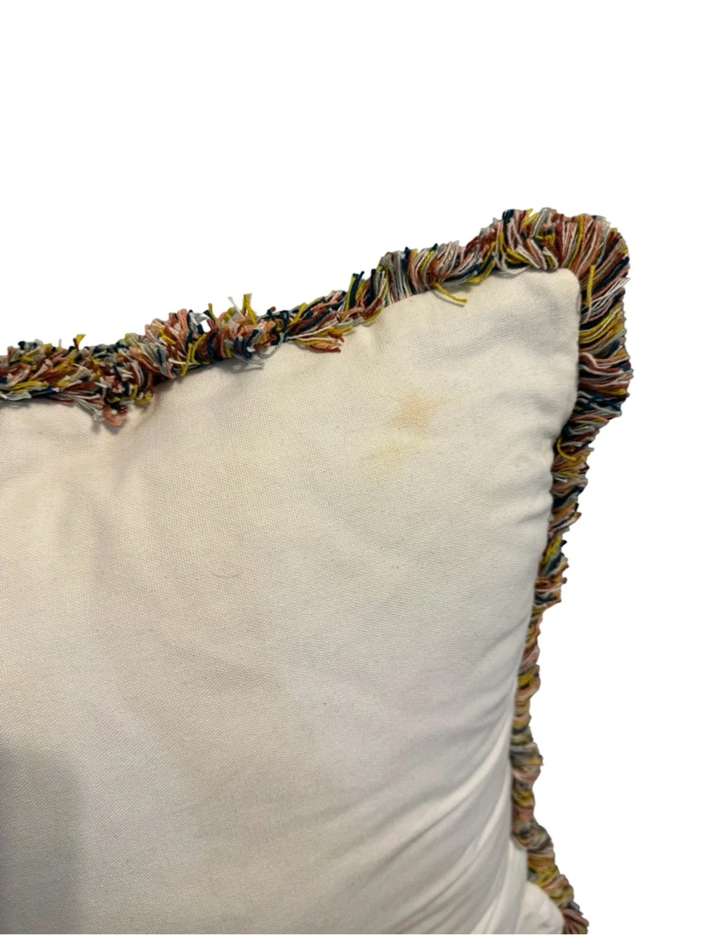 Opal House Fringe Jacquard Euro Pillow